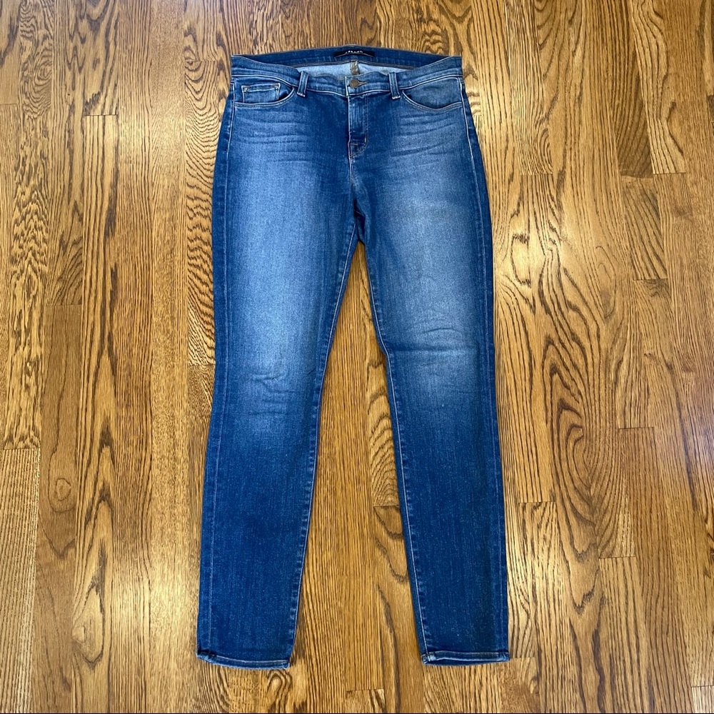 J Brand Washed Indigo Skinny Leg Jean
